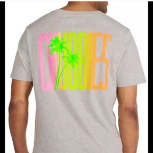 New Gray Chubbies Shirt With Neon Writing